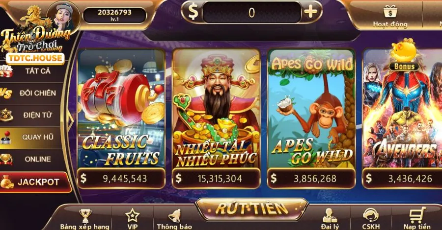 Game Jackpot Khủng tại kuwin789